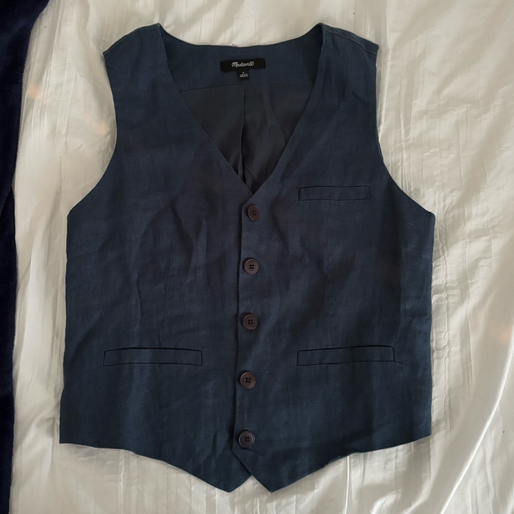 Linen Madewell Vest